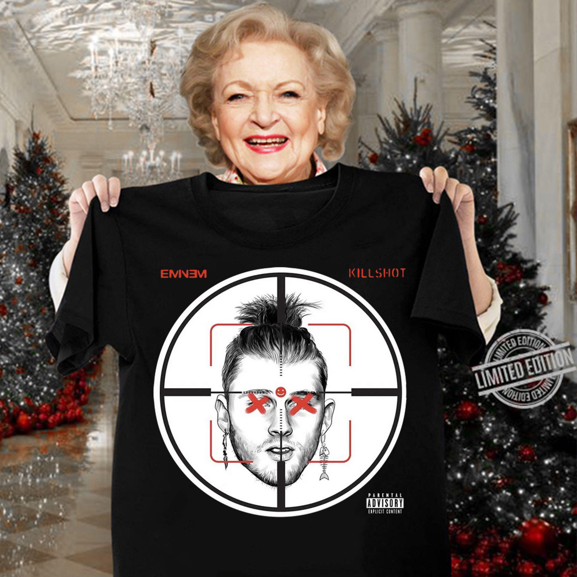 Awesome Eminem Killshot Diss MGK t-shirt woman shirt