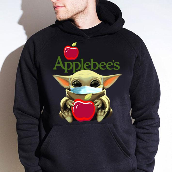 Baby Yoda Hug Applebees Covid 19 t-shirt hoodie