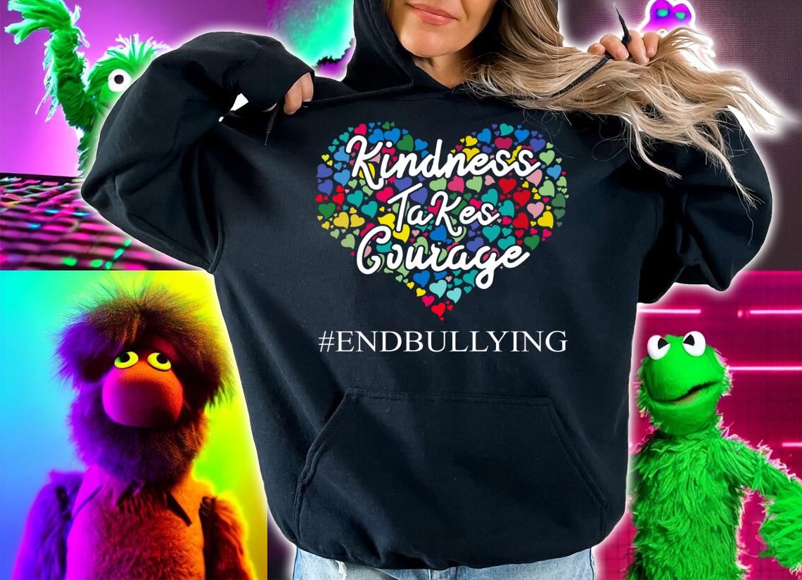 Unity Day Kindness Takes Courage #Endbullying t-shirt hoodie