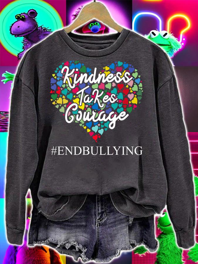 Unity Day Kindness Takes Courage #Endbullying t-shirt sweatshirt