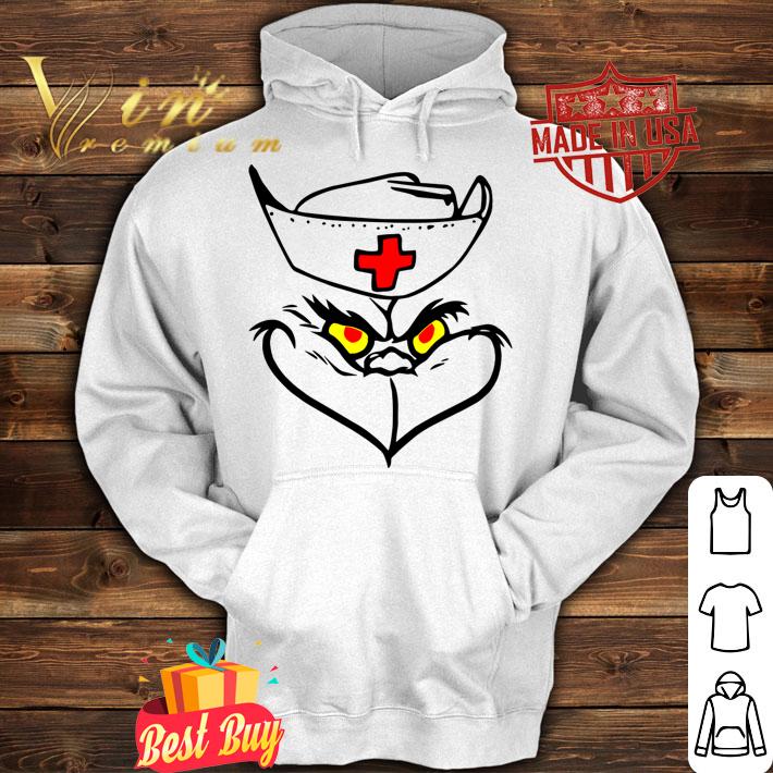 Grinch Nurse Christmas t-shirt hoodie