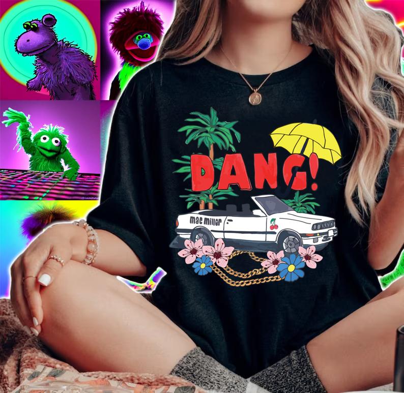 Mac Miller Dang Car Summer Travel t-shirt woman shirt