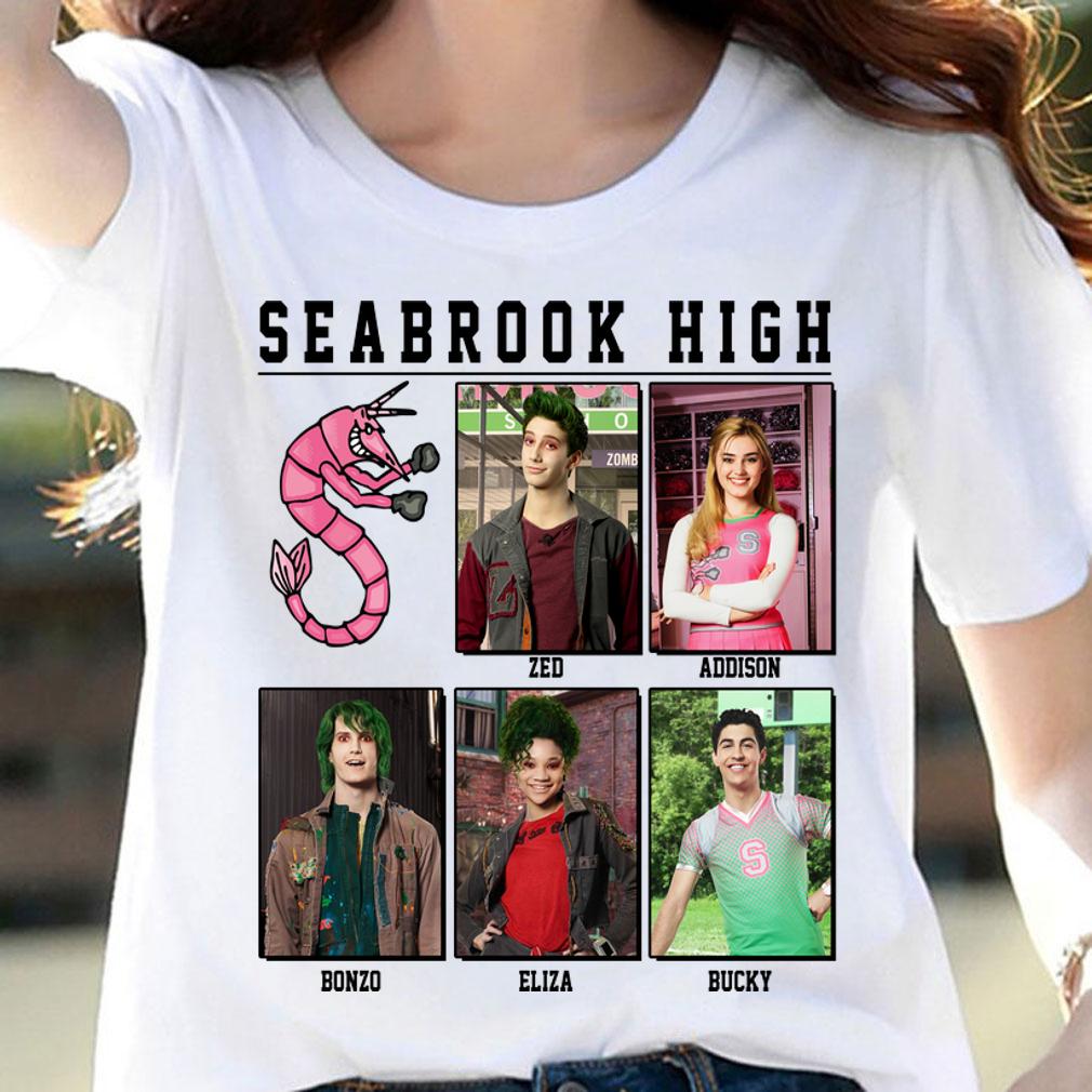 Disney Zombies Seabrook Yearbook t-shirt woman shirt
