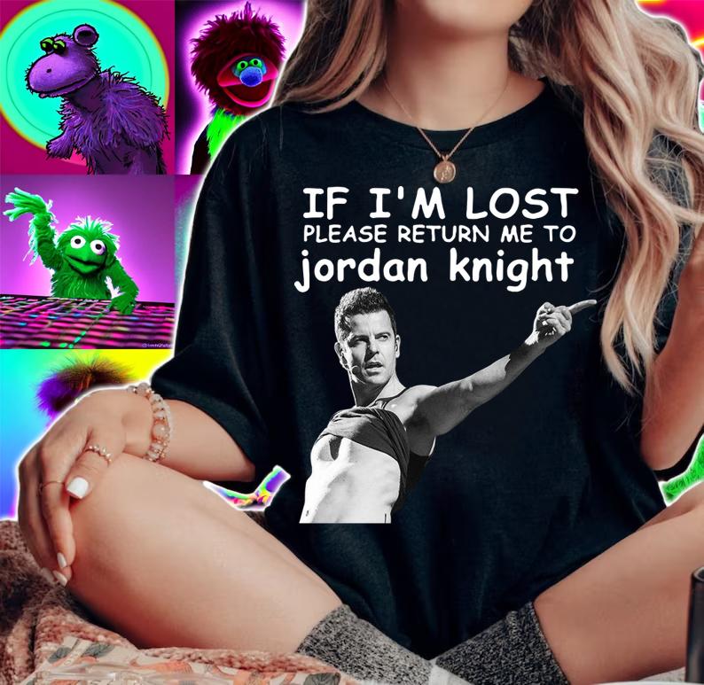 If I’m lost please return me to Jordan knight t-shirt woman shirt