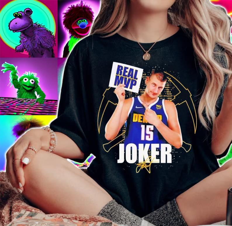 Denver Nuggets Joker Real MVP t-shirt woman shirt