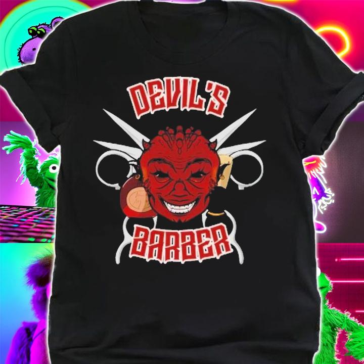 Devil's barber t-shirt shirt