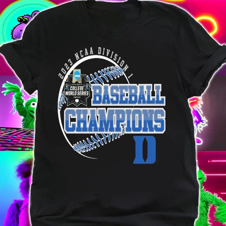 Duke Blue Devils 2023 NCAA Division I Baseball Champions t-shirt shirt