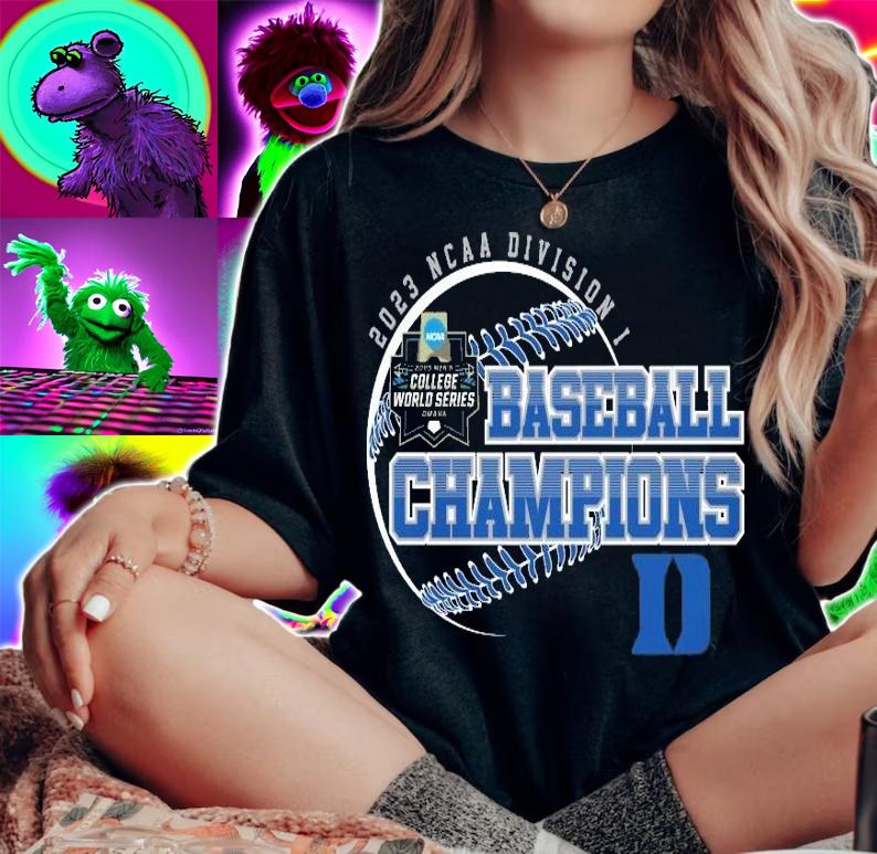 Duke Blue Devils 2023 NCAA Division I Baseball Champions t-shirt woman shirt