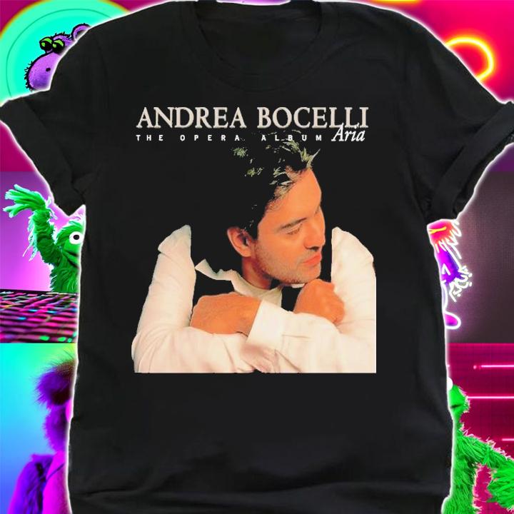1998 Andrea Bocelli Vintage Aria The Opera Album Tour Shirt t-shirt shirt