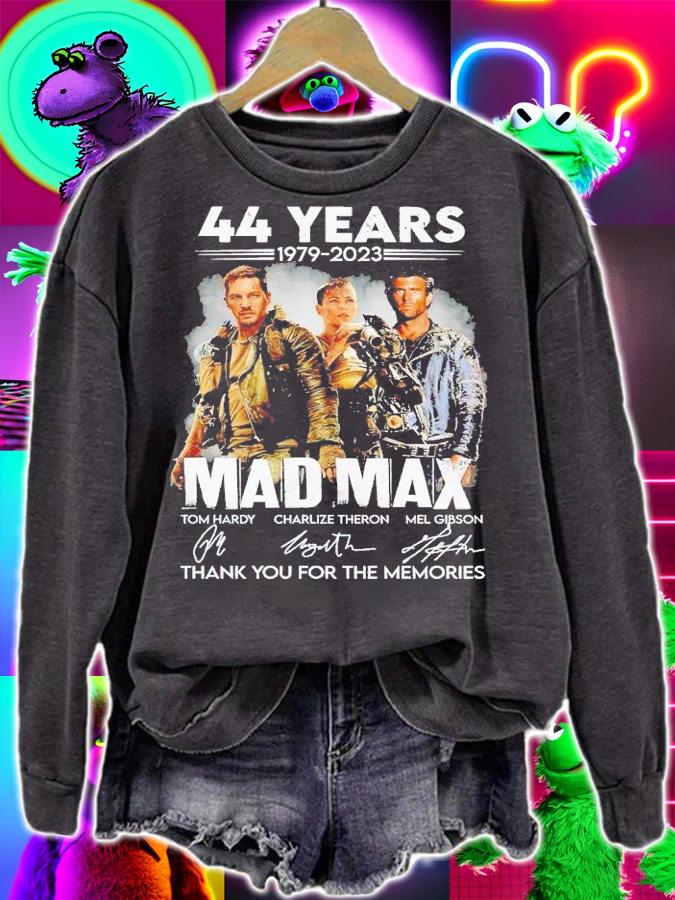 44 years 1979 2023 Mad Max thank you for the memories shirt t-shirt sweatshirt