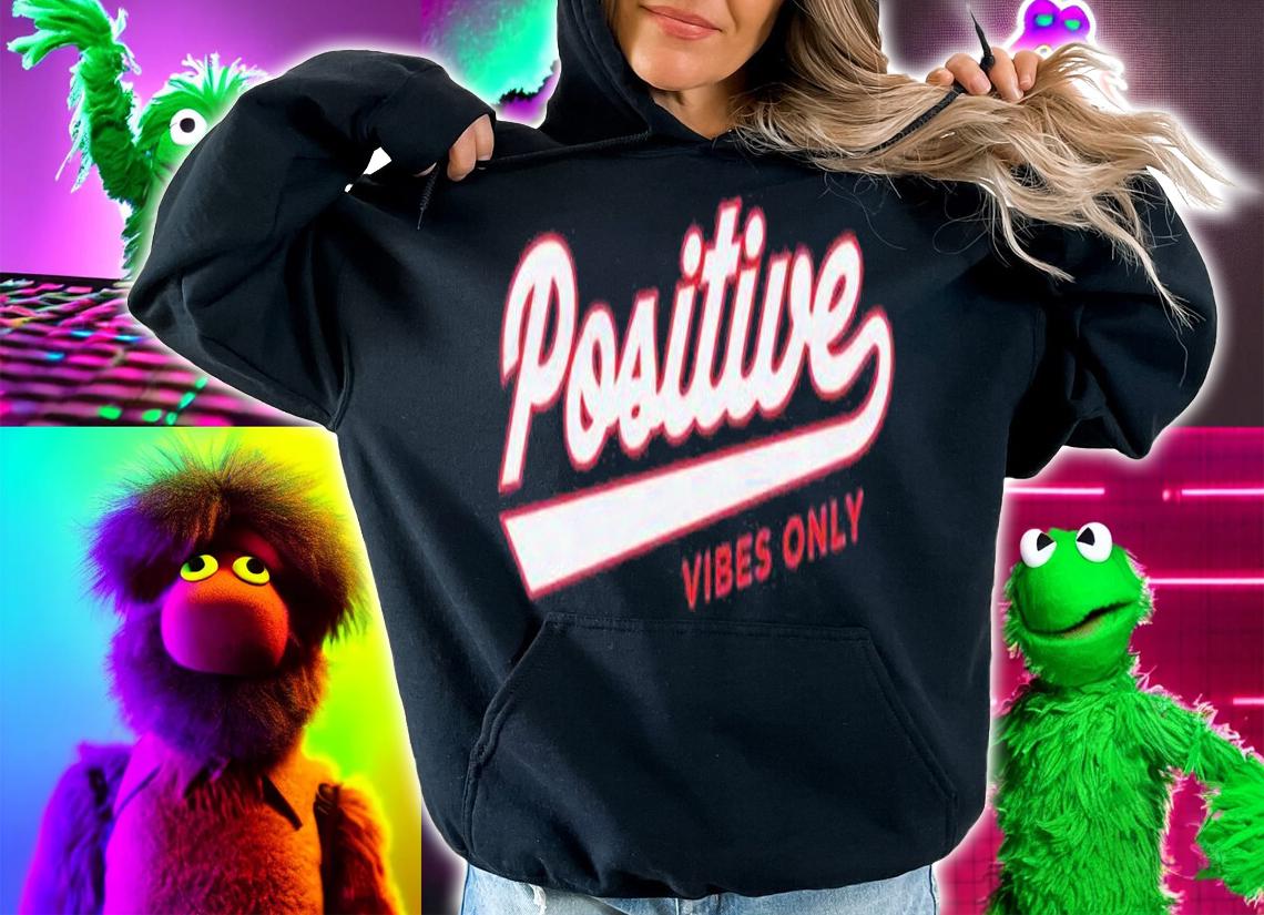 Barstool Sports Positive Vibes Only Football Shirt t-shirt hoodie