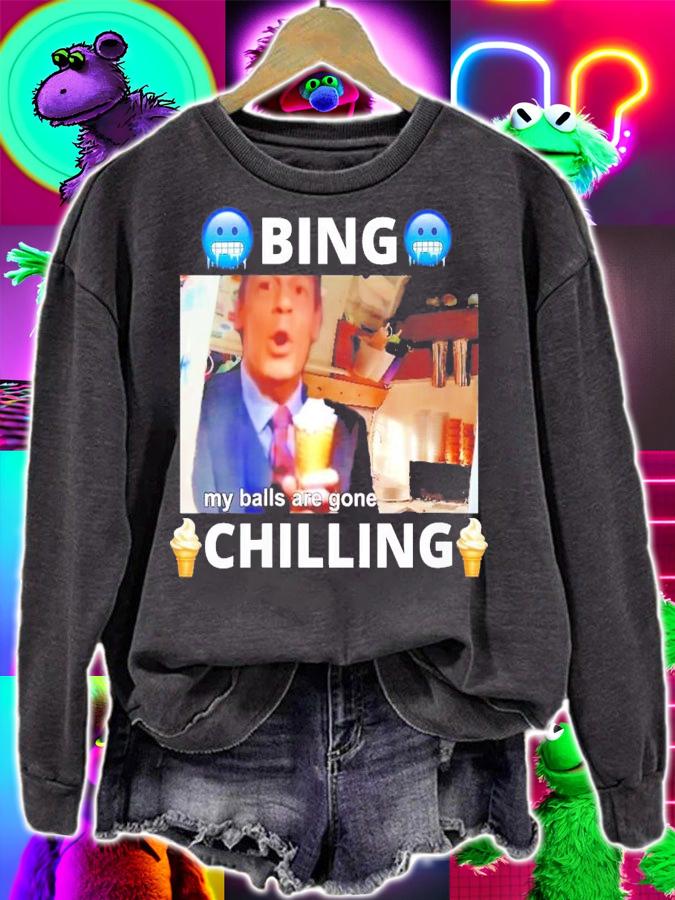 Bing Chilling Xina Ice Cream Chinese t-shirt sweatshirt