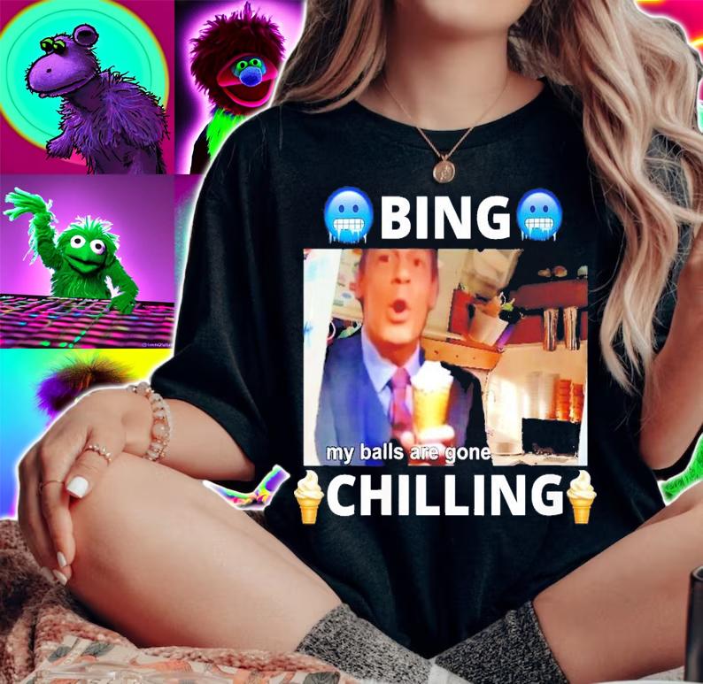 Bing Chilling Xina Ice Cream Chinese t-shirt woman shirt