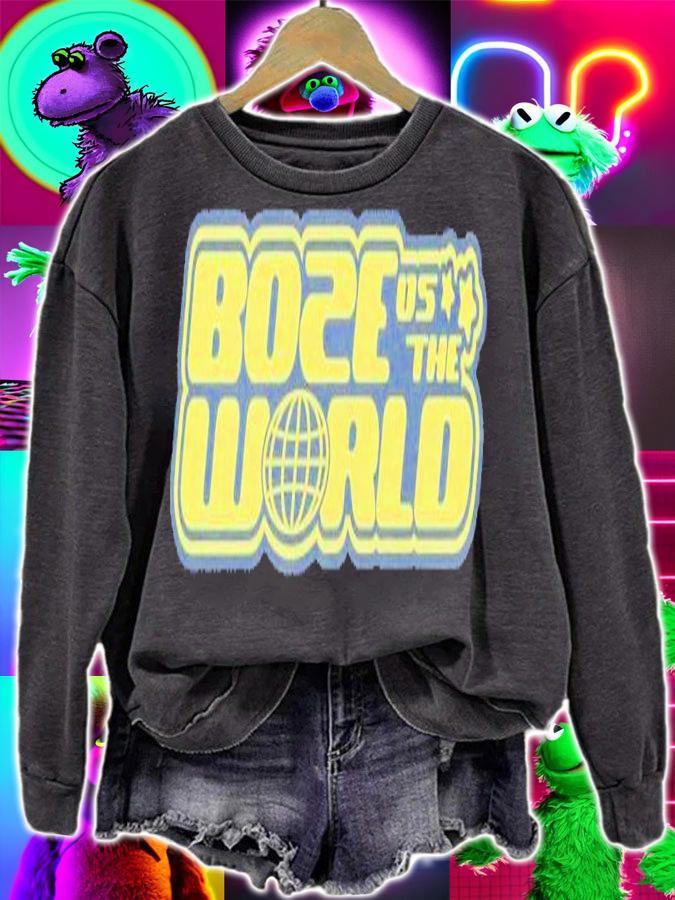 Boze Vs The World Y2k Shirt t-shirt sweatshirt
