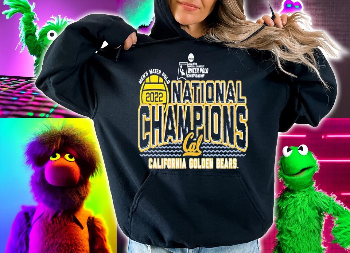 Cal Bears 2022 NCAA Men's Water Polo Champions shirt t-shirt hoodie