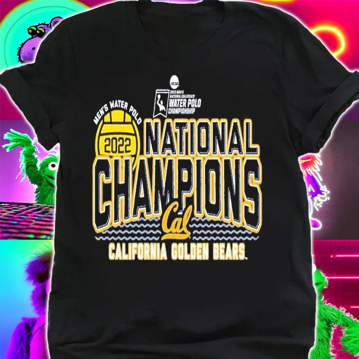 Cal Bears 2022 NCAA Men's Water Polo Champions shirt t-shirt shirt