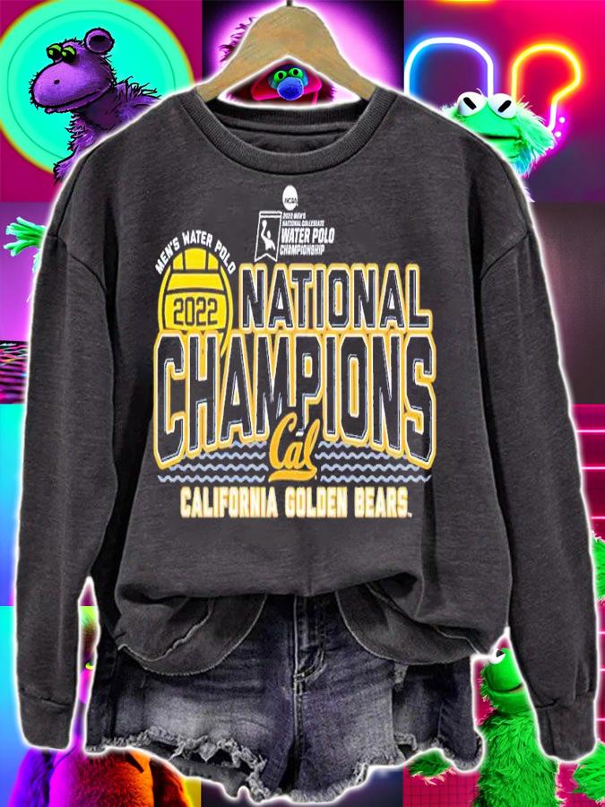 Cal Bears 2022 NCAA Men's Water Polo Champions shirt t-shirt sweatshirt