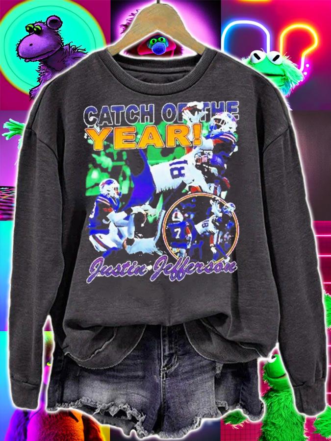 Catch It The Year Justin Jefferson Shirt t-shirt sweatshirt