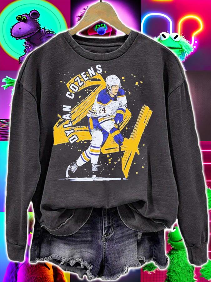 Dylan Cozens Buffalo Brush Hockey Shirt t-shirt sweatshirt