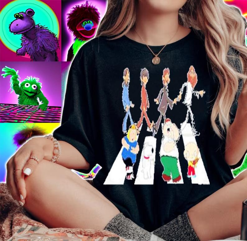 Family Guy Abbey Road Shirt t-shirt woman shirt
