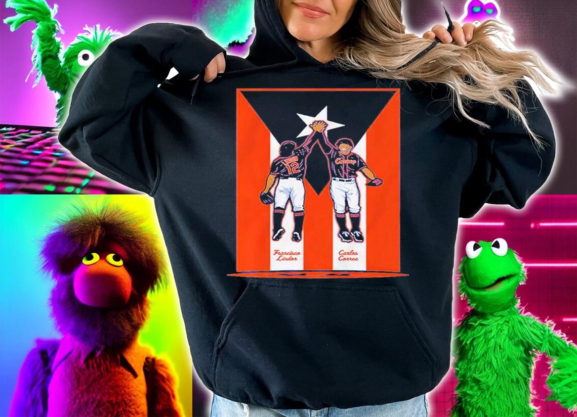 Francisco Lindor and Carlos Correa Puerto Rican Pride shirt t-shirt hoodie