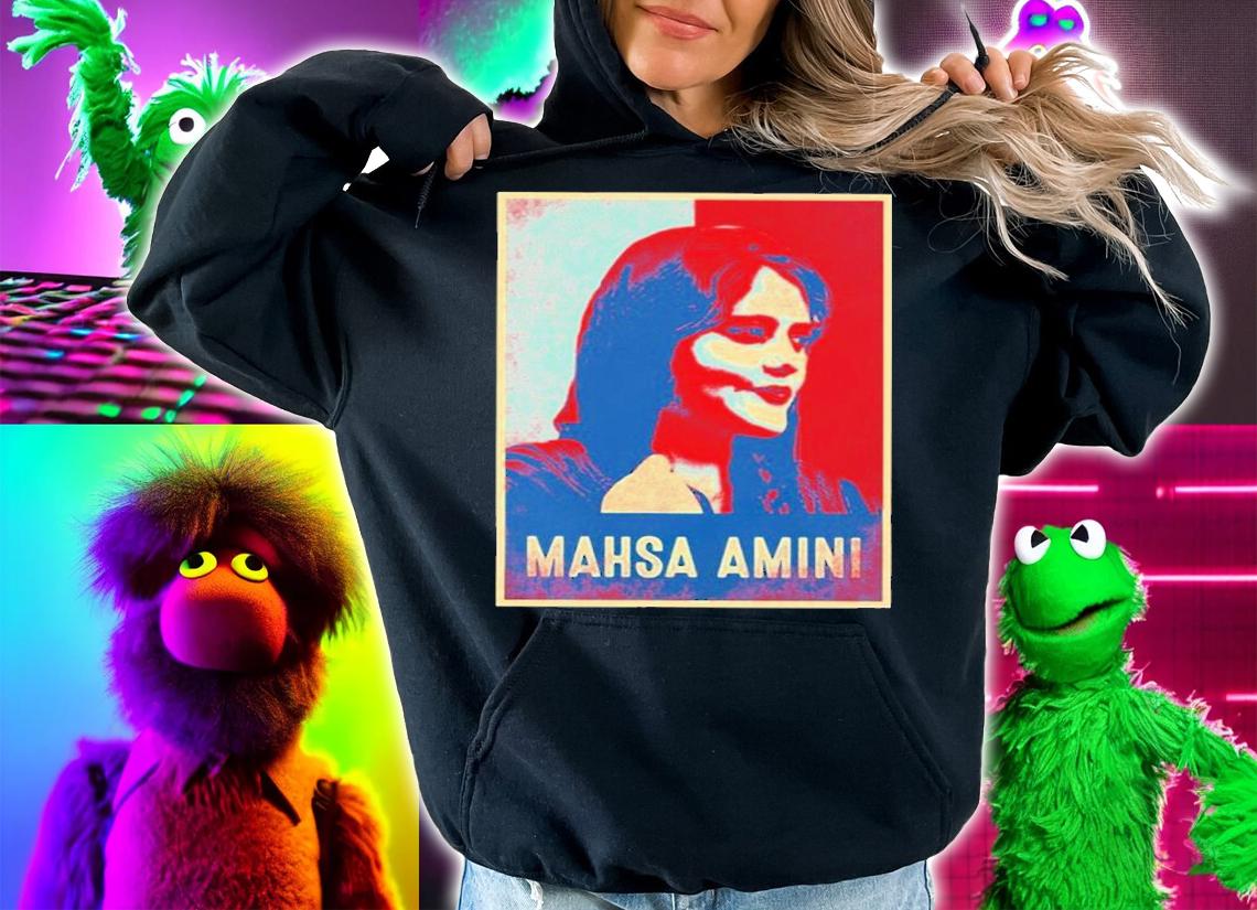 Mahsa Amini Vintage Retro Shirt t-shirt hoodie