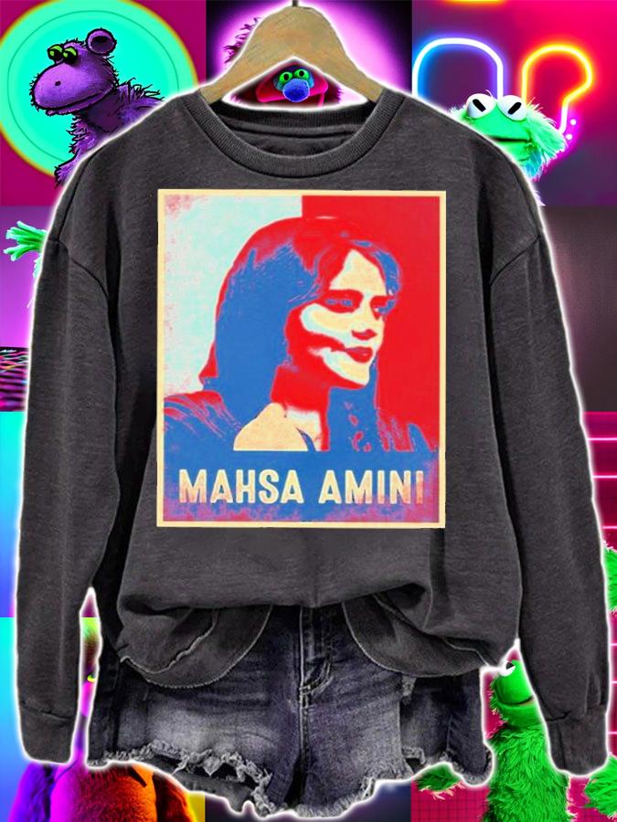 Mahsa Amini Vintage Retro Shirt t-shirt sweatshirt