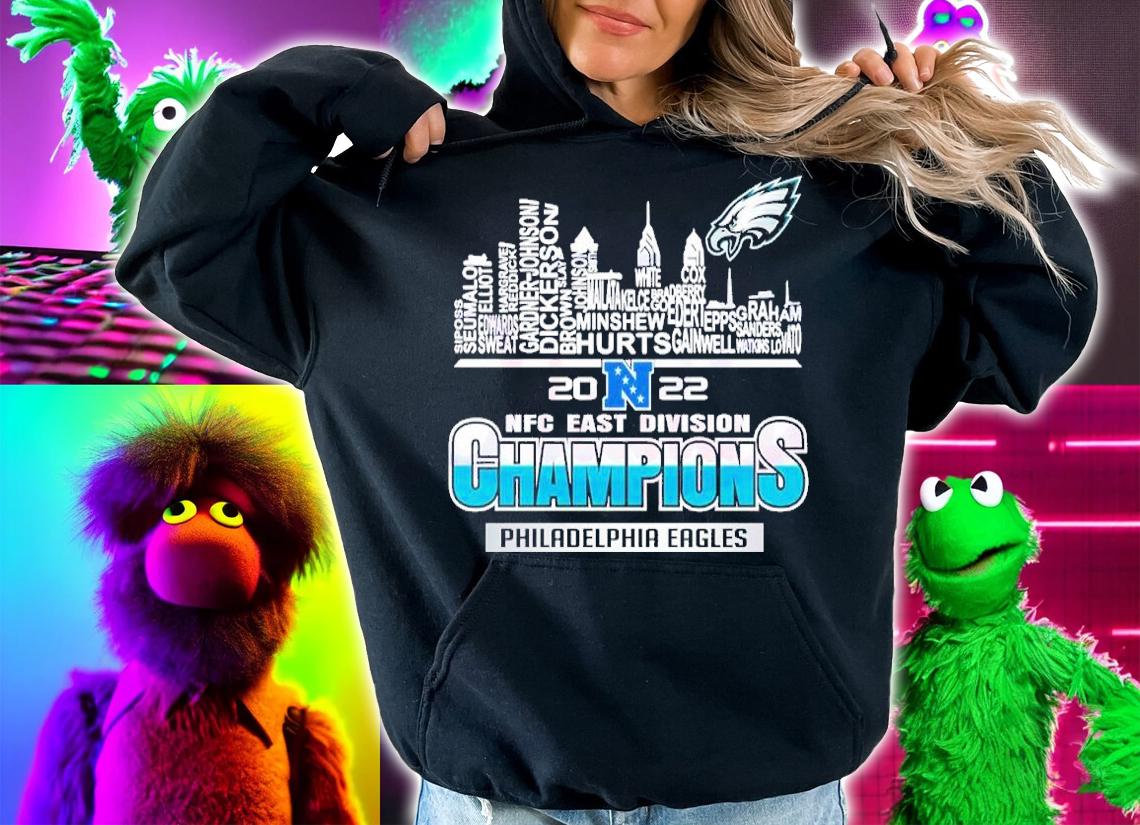 NFC East Division Champions Philadelphia Eagles Players 2022 Shirt t-shirt hoodie