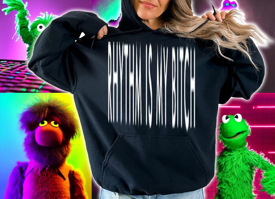 Nicole Moudaber rhythm is my bitch shirt t-shirt hoodie