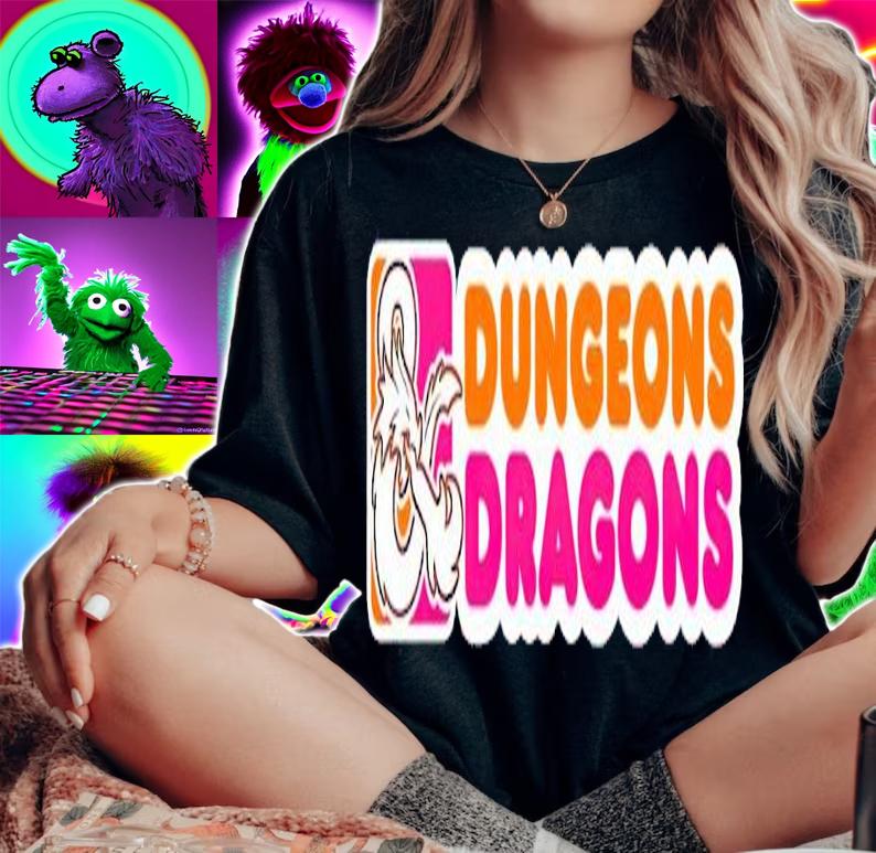 Donuts and Dragons shirt t-shirt