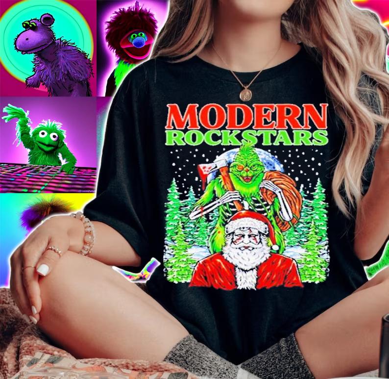 Modern Rocktars Cancelled Christmas Shirt t-shirt