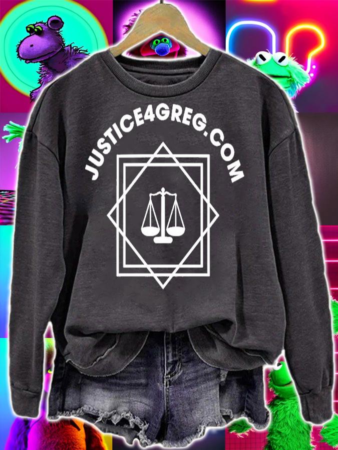 Scales Of Justice Apparel Justice 4 Greg Shirt t-shirt