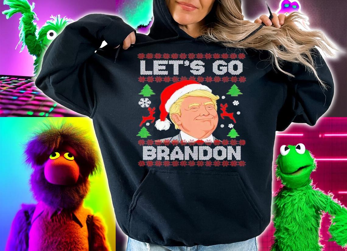 Trump LGB Christmas Let's go Brandon shirt t-shirt