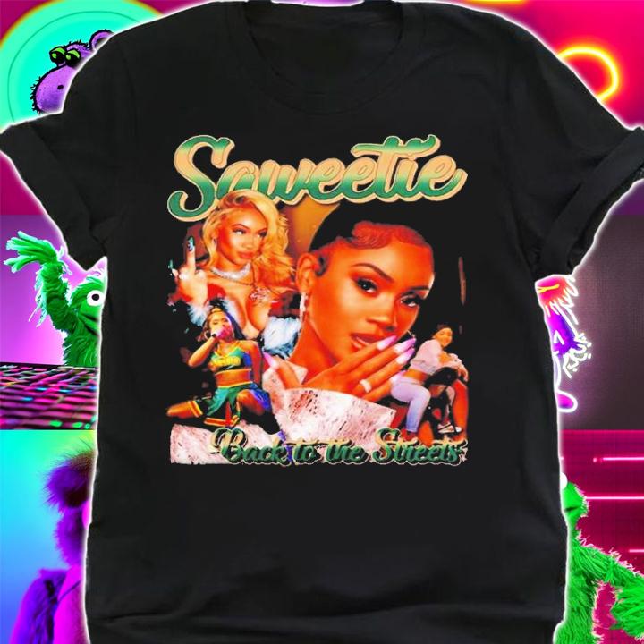 Back To The Streets Saweetie Vintage Bootleg T-Shirt t-shirt