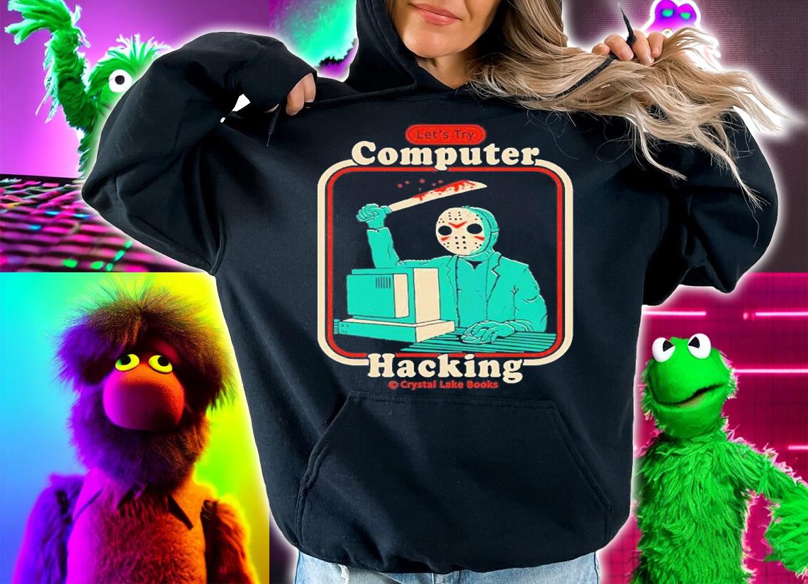 Let's Try Hacking For Beginners Jason Voorhees Inspired Shirt t-shirt