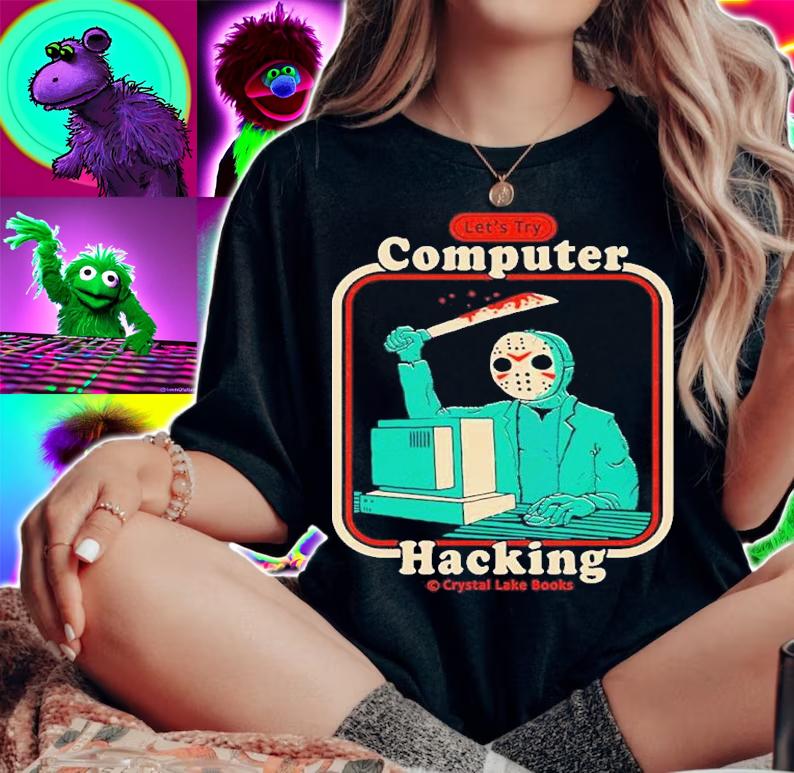 Let's Try Hacking For Beginners Jason Voorhees Inspired Shirt t-shirt