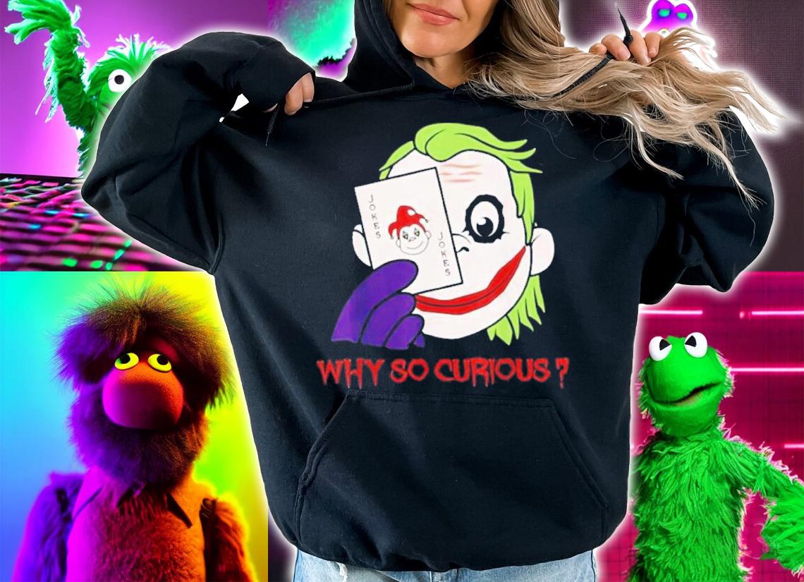 Party Clown Why So Curious Joker Card Shirt t-shirt