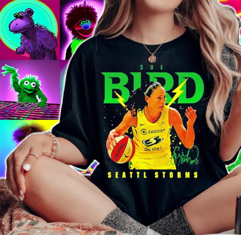 Sue Bird Seattle Storms signature shirt t-shirt