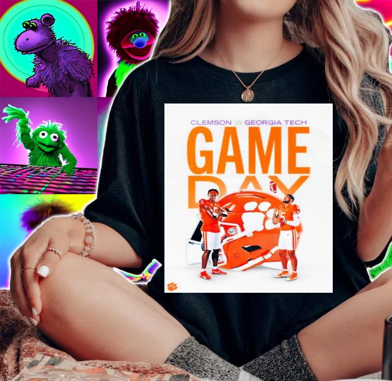 Clemson Vs Georgia Tech Game Day 2022 Shirt t-shirt woman shirt