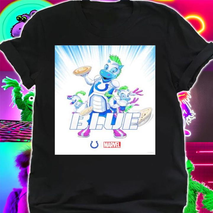 NFL Blue Indianapolis Colts X Marvel Shirt t-shirt