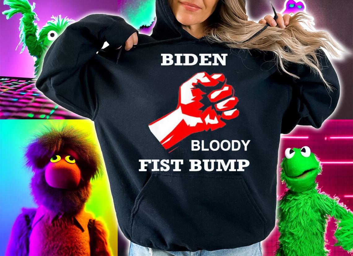 President Biden Bloody Fist Bump Joe Biden T-Shirt t-shirt