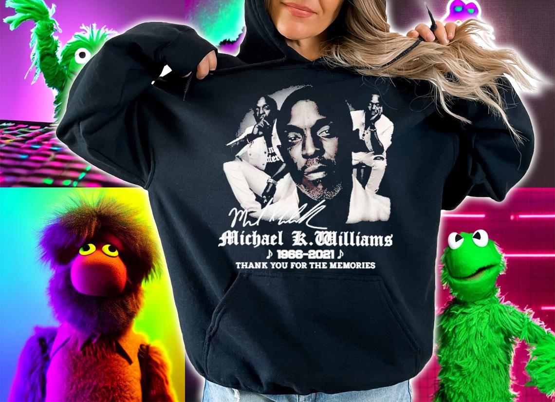 Rip Michael K Williams Actor Signature Vintage Michael K. Williams shirt t-shirt