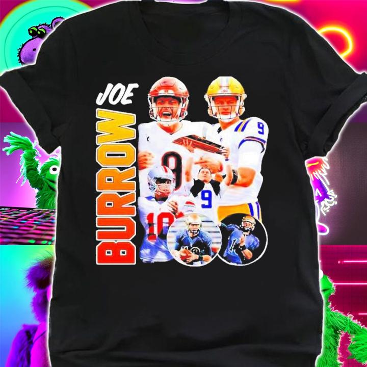 American Football Quarterback Joe Burrow 9 T-Shirt t-shirt shirt