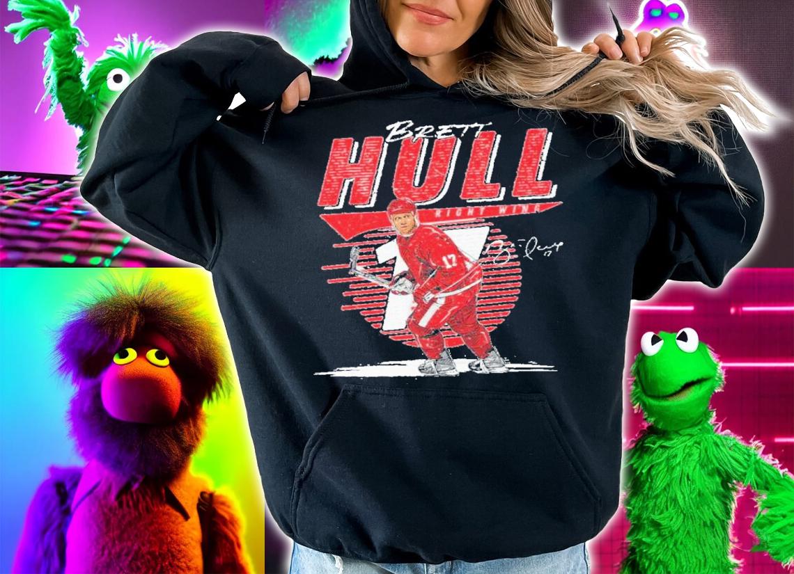 Brett Hull Detroit Comet Hockey Shirt t-shirt