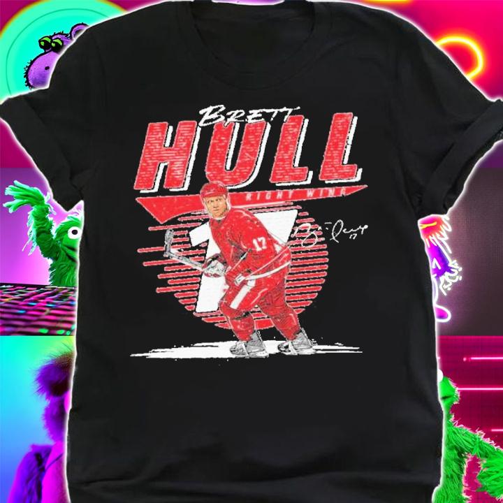 Brett Hull Detroit Comet Hockey Shirt t-shirt