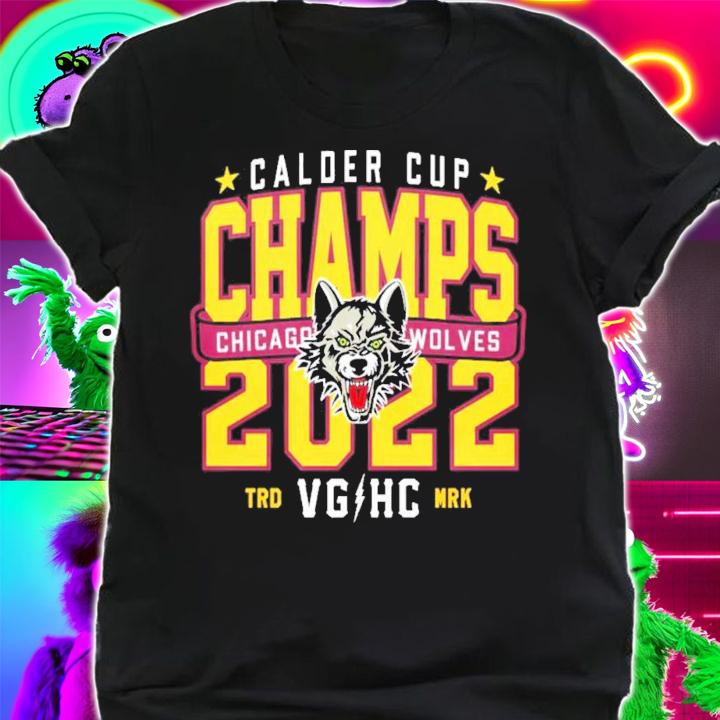 Chicago Wolves Violent Gentlemen Calder Cup Champs 2022 T-Shirt t-shirt