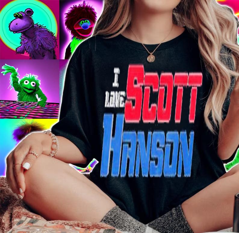I love Scott Hanson shirt t-shirt woman shirt