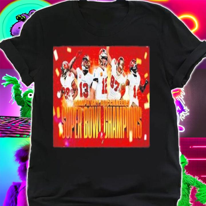 Tampa Bay Buccaneers Super Bowl Champions 2022 Shirt t-shirt