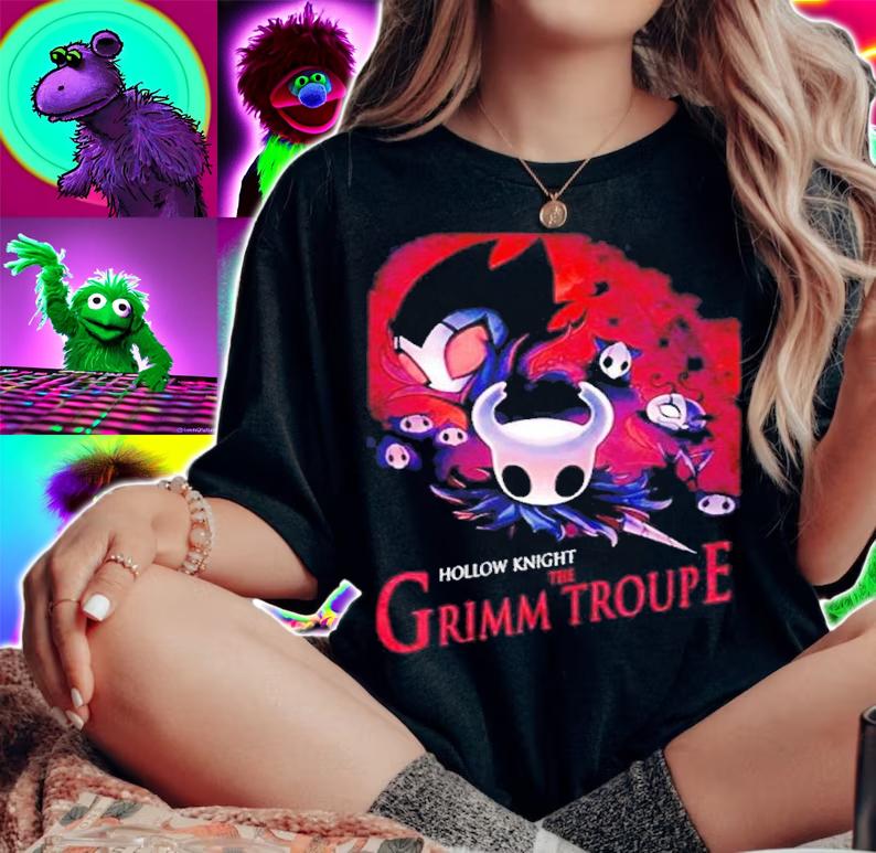 The Grimm Troupe Hollow Knight shirt t-shirt woman shirt