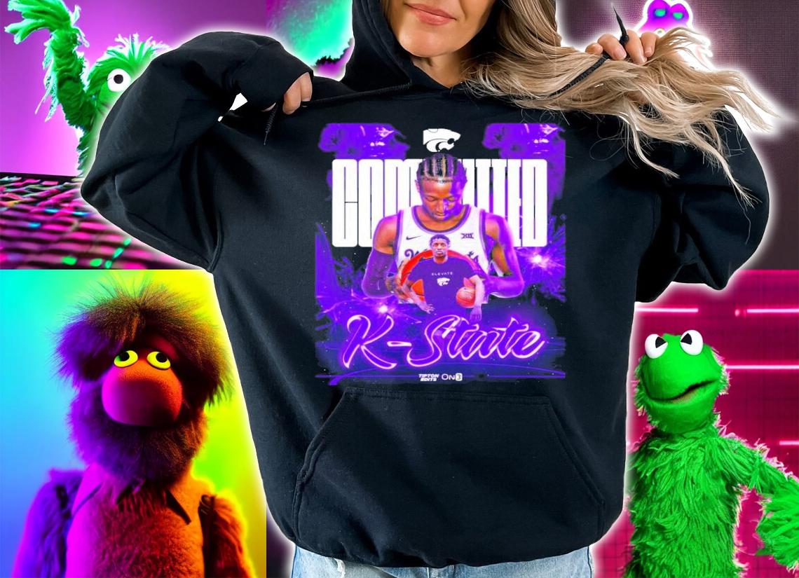 Tipton Edits K-State On3 Eight Poster Shirt t-shirt hoodie